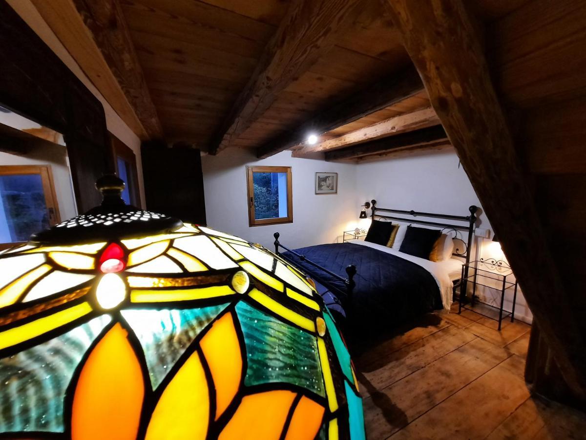 La Casa Rosa Di Segusino With Spa Jacuzzi In Garden Sequsino Eksteriør bilde