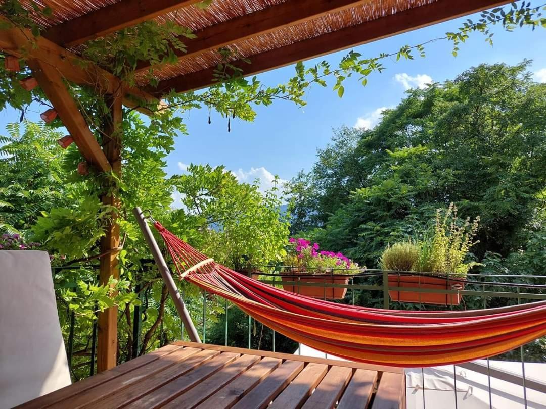 La Casa Rosa Di Segusino With Spa Jacuzzi In Garden Sequsino Eksteriør bilde